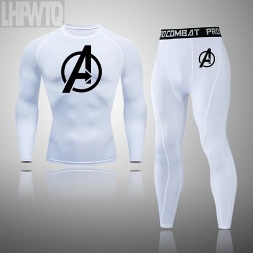 S-4XL Top Quality New Thermal Underwear Men Underwear Sets Winter Quick Dry Long Johns Thermo Underwear Mens Rashguard Clothing