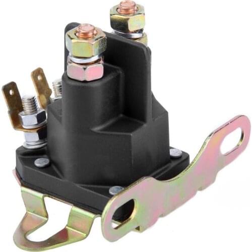 Motorcycle Starter Solenoid Universal 4-pole Starter Solenoid Relay for BRIGGS STRATTON Motorboat Lawn Mower