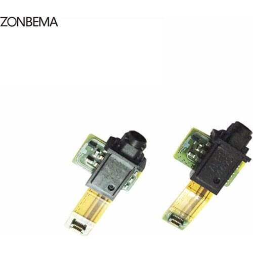 ZONBEMA 10pcs/lot For Sony Xperia XZ F8332 F8331 Audio Earphone Jack Headphone Jack Flex Cable Replacement Repair Spare Parts