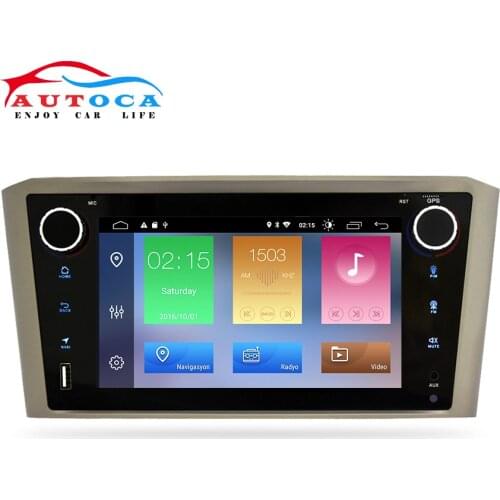 4G IPS Android 10 System CAR GPS Multimedia DVD Radio PLAYER For Toyota Avensis T25 2002-2008 GPS RADIO STEREO SCREEN NAVIGATION