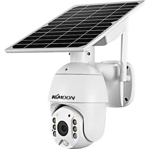 1080P Wireless Solar Panel Security Camera Outdoor Waterproof Surveillance Camera with Night Vision Support PIR Human Detection