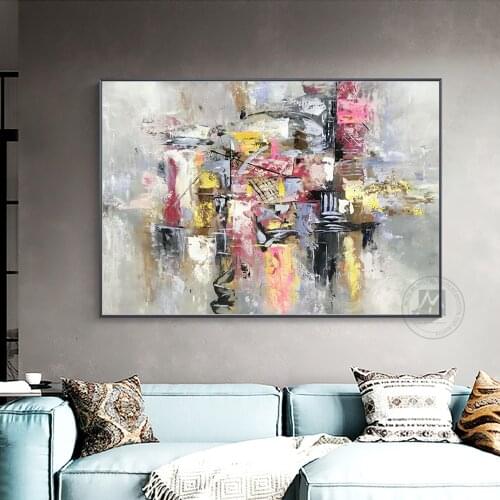 Large Handmade modern oil painting canvas famous original art abstract Painting home Living Room wall Decoration pictures