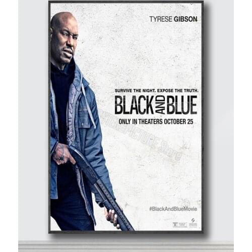 NJ028 Black and Blue Movie 3 Silk Posters and Prints wall art Art Poster Home Decor