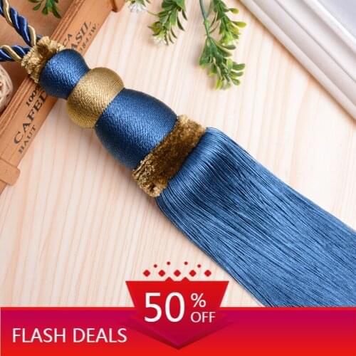 Korean-Style Curtain Tassel Binding Ball Tassel Accessories Curtain Buckle Binding Rope Gourd Ball topiary ball