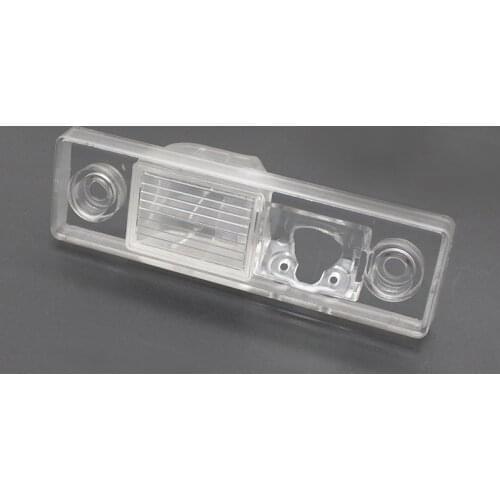 EEMRKE Car Rear Camera Bracket Mount License Plate Lights Housing for Chevrolet Aveo Lacetti Captiva Orlando Epica Cruze Takuma
