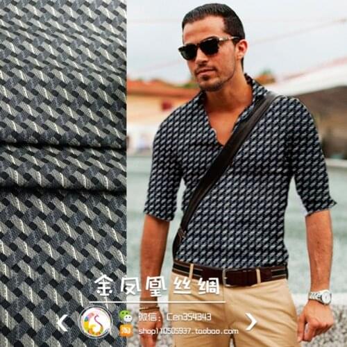 LEO&LIN Sangpo Satin Silk Heavy Silk Fabric Cloth Fabric Fashion mens long-sleeved short-sleeved Tie 50cm