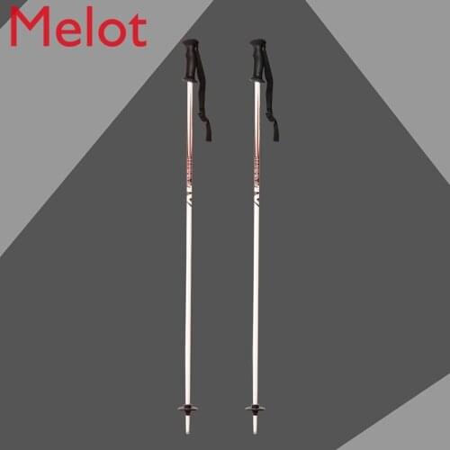 Multifunctional Aviation Aluminum Alloy Ski Stick Alpenstock Climbing Stick Walking Stick 6061 Aluminum Material Ski Stick