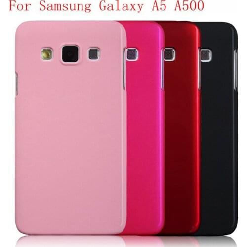 New Hot Selling High Quality Multi Colors Luxury Rubberized Matte Hard Case Cover For Samsung Galaxy A5 A500