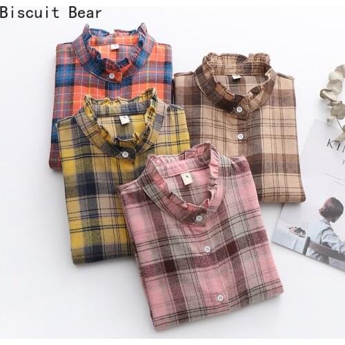 Женские хлопковые рубашки OAITUX China At AliExpress