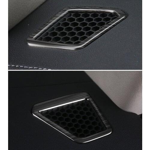 Fit For BMW air outlet dashboard bright strip trim frame 2020 new 3 series 325li interior modification black titanium