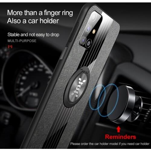 2021 Luxury Matte Case For Samsung Galaxy S20 FE Case For Galaxy S10 Cover Note 20 10 M31s A12 A51 A71 A42 A70 Magnetic Ring St