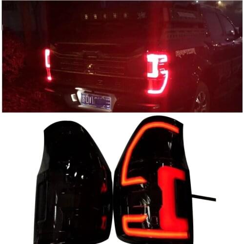 EXTERIOR REAR LED TAIL LIGHTS LAMPS REAR BRAKE LIGHTS REVERSE TURN SIGNAL LIGHTS FIT FOR RORD RANGER T6 T7 T8 TXL 2012-2019 CAR
