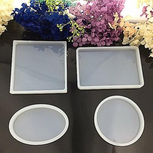 1 PCS Pressing Plate Silicone Mold DIY Jewelry Making Tool Moulds UV Epoxy Resin Decorative Craft