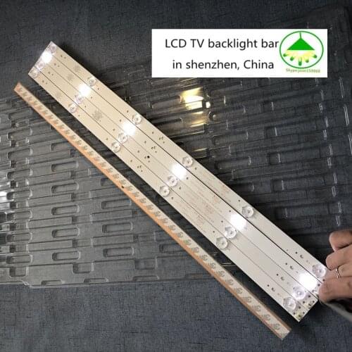 3 pcs/Lot 100% new 59cm LCD TV backlight bar 32 inch General article lamp for Changhong, Hisense, TCL, 590mm 6 leds