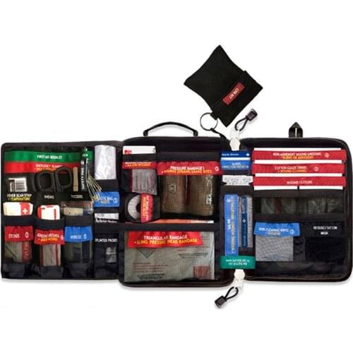 Safe Wilderness Survival Car Travel First Aid Kit Medical Bag Outdoors First-Aid Kit Camping Emergency Kit Treatment Pack Set