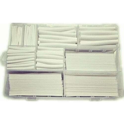 White Heat Shrinkable Tube Insulating Sleeve Portable Household DIY Combination Boxed Suit 1packing