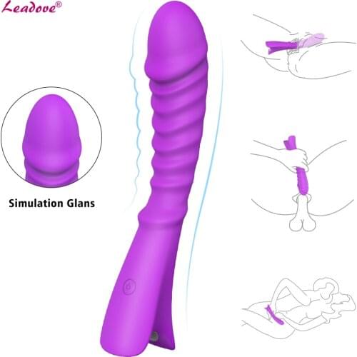 Dildo Vibrators G Spot Magic Wand Vibrator Vagina Clitoris Massager Masturbation Electric Motor Sex Toys For Women SHD-S025