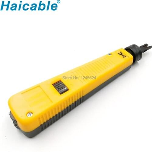 Punch Down Tool Cable Round Cutter HT-110B Fiber Optic Punch Network Use on 110/88 type