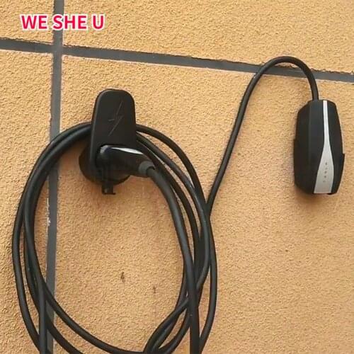 Charging gun bracket Car Charging Cable Adapter Organizer Wall Mount Charger Cable Chassis Holder For Tesla Model 3 X S Y 2021