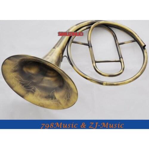 Newest Antique 5 Tone French Horn Natural HORN A/D/E/F/G Key With Case