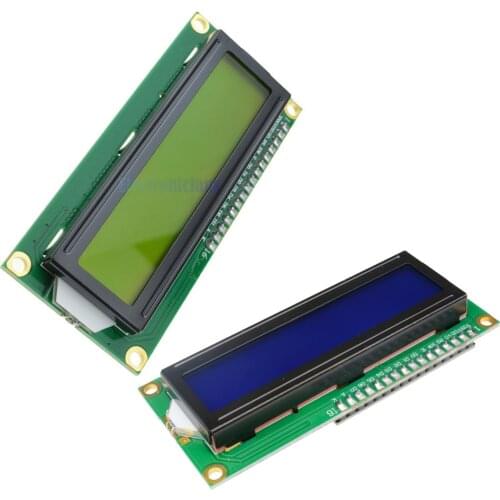 New 1602 16*2 5V LCD Module Blue Green Screen IIC I2C Interface For arduino 1602 LCD UNO R3 Mega2560 LCD1602 Adapter Plate