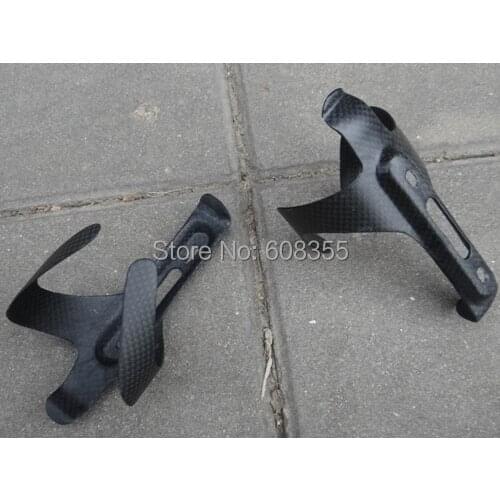 Full Carbon Matt Bike water Bottle cage Holder for MTB Mountain Road Cyclocross TT bicycle - 2 Pcs ( 008 )