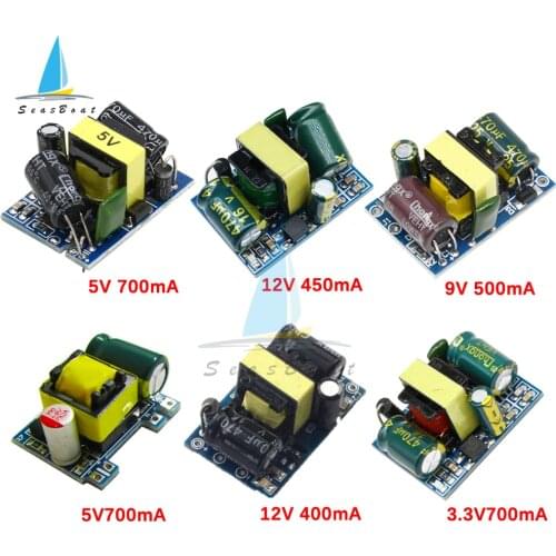 AC-DC 3.3V 5V 700mA 9V 500mA 12V 450mA 3.5W Precision Buck Converter AC 220V to 5V DC step down Transformer power supply module