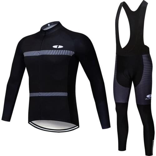 Skykask 2019 Cycling Set Long Sleeve Cycling Clothing Pro Team Bike Downhill Jersey Skinsuit MTB Clothes Roupas De Ciclismo
