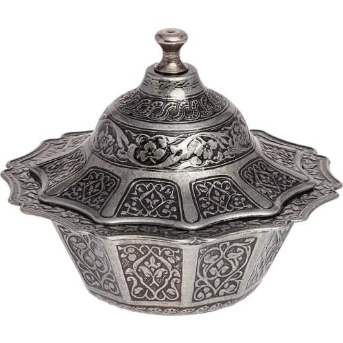 High Quality Authentic Medium Size Brass Sugar Candy Snack Bowl