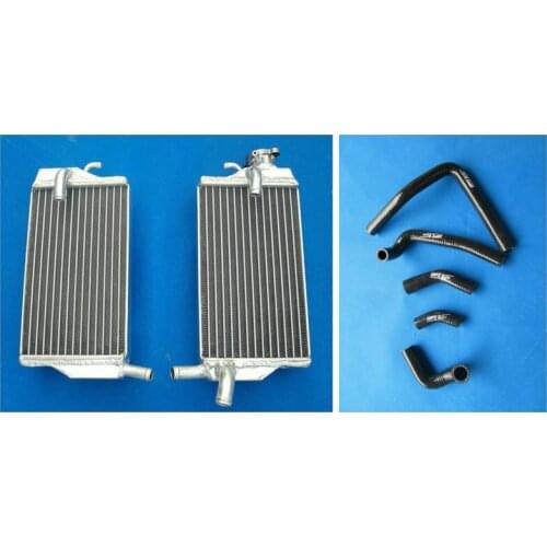 High Performance Aluminum radiator & hose FIT 2002-2004 For Honda CR 250 CR250R 2002 2003 2004