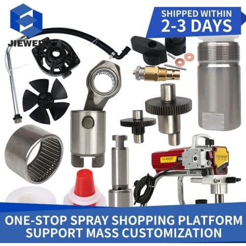 JIEWER Titan 440i 450e Airless Sprayer Parts Pump Body Seal Ring Piston Rod Gear Suction Pipe Bearing Repair Parts