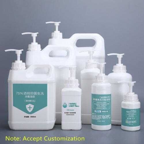 UMETASS Empty Cosmetic plastic shampoo bottle hair care oil bottle hand washing liquid body wash pump bottle 1PCS