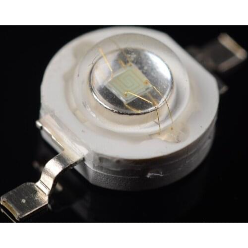 10pcs lot Real Full Watt 1w 3W Green light High Power LEDs Chip LED lamp Bulb Diodes SMD 110-120LM For Spot light Downlight