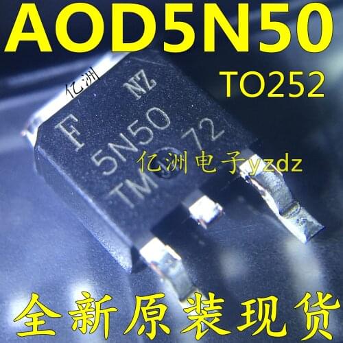 100% New&original FQD5N50C TMD5N50G 5A500V TO-252 MOS In stock