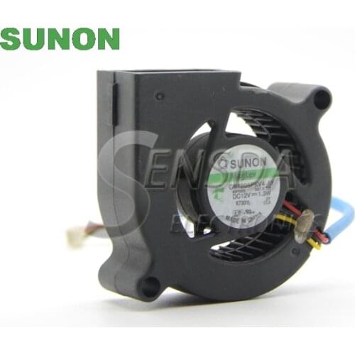 For Sunon Blower GB1205PKV4-AY 12V 1.3W plug fan 50x50x20mm 3-wire