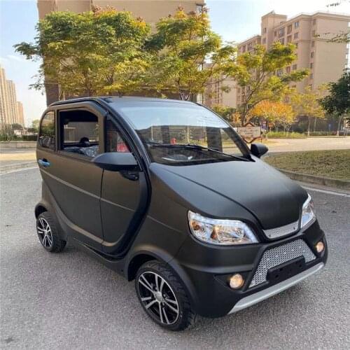 Fast Charging System New Adult Enclosed Scooter Mini Electrical Vehicles 70ah Electric Vehicle 4 Wheels Electric Car