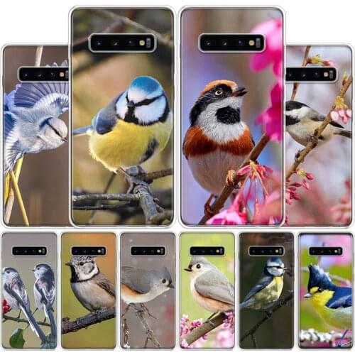 Magpie bird Cover Phone Case For Samsung Galaxy S10 S20 Ultra Note 10 9 8 S9 S8 Plus Pro Lite S7 S6 J4 J6 J8 + Coque