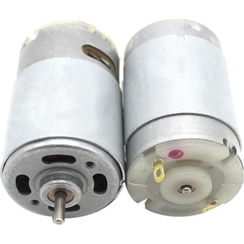 FEICHAO Electric 12V Mini 555 Motor DC 12V 3.175mm Shaft Diameter 1200rpm High Speed Motors Controller DIY Electric Drill