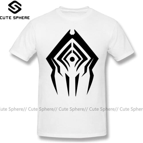 Warframe T Shirt Warframe Stalker Logo T-Shirt Short Sleeves Men Tee Shirt Print XXX Awesome Beach 100 Percent Cotton Tshirt