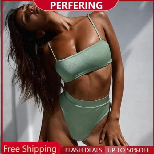 Hot Sale Bikinis Set Swimsuit Women High Waist Bikinis Push Up Swimwear Bathing Suit Biquini Brazilian Bikini New Beachwear