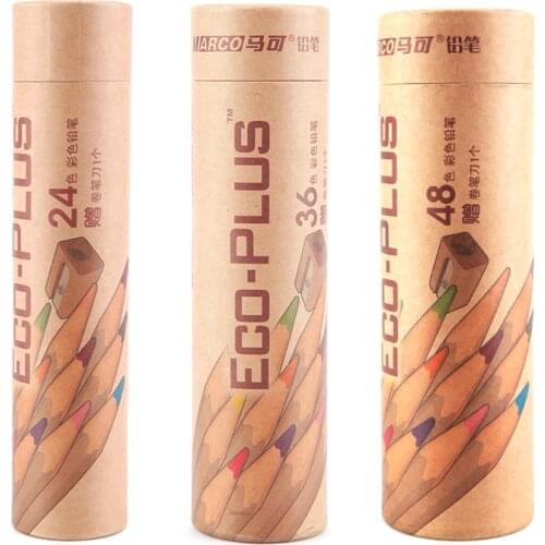 Marco 6100 Series 24/36/48/72 Color Wood Oil Color Pencil Painting Graffiti Color Lead