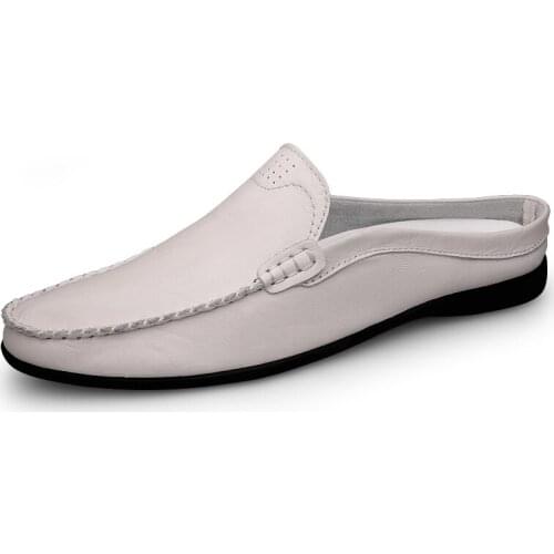 Mens Casual Shoes Fashion Loafers Moccasins Slip On Man Flats Comfortable Male Slipper Leather Shoes Chaussure Homme Cuir