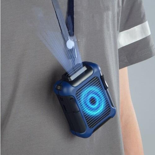 Hanging Waist Fan USB Charging Mini Fan Popular Hanging Neck Waist Hanging Outdoor Fan Handheld Mini Portable Fan