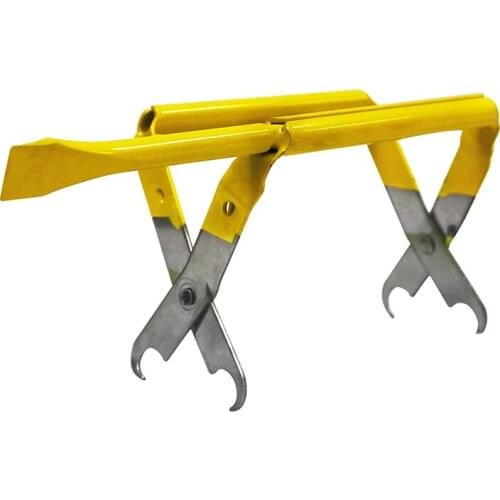 Yellow Paint Honeycomb Clip Stainless Steel Spleen Lifting Clip Nest Spleen Clip Beehive Tool Beekeeping Equipment