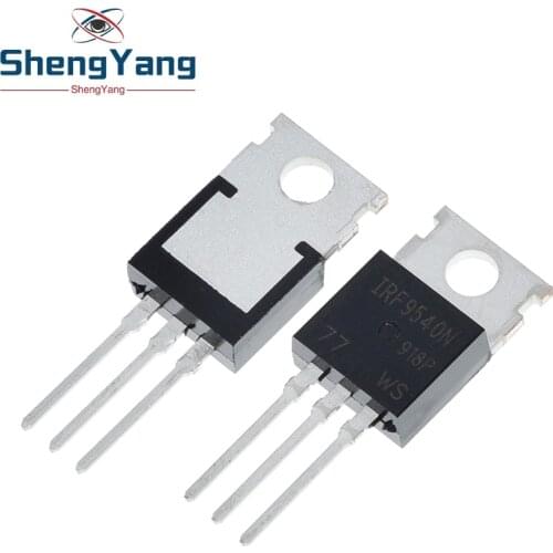 10PCS IRF9540N IRF9540 P-Channel Power MOSFET 23A 100 V TO-220