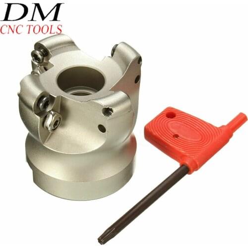 4Flute EMR 5R-50-22 Face End Mill Indexable Cutter for Flat Cutting