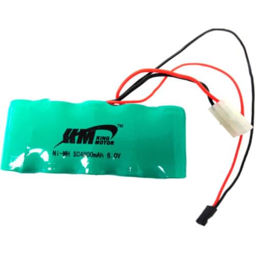 1/5 Scale King Motor 4800MAH NIMH 6V Battery Fits LOSI 5IVE-T, DBXL, Rovan LT Random delivery