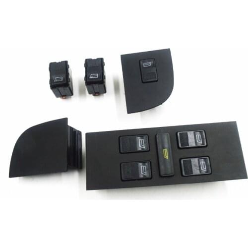 Set Electric Power Window Lifter Control Switch for Audi QUTTRO 80 90 100 200 Cabriolet (1987 -1998) 893 959 855, 893 959 859A