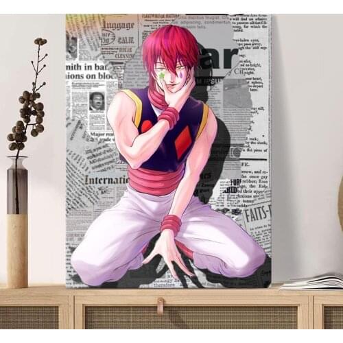 Hisoka Morow HxH Hunter x Hunter Anime Decoration Home Decor Canvas Painting Living Room Wall Art Pictures Posters Prints
