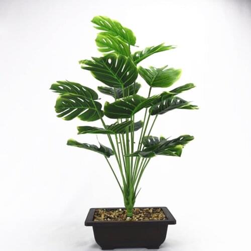 Simulation Green Plant Artificial Leaves Branches Eucalyptus Large Bouquet Plastic Home Decoration simulation plant More style